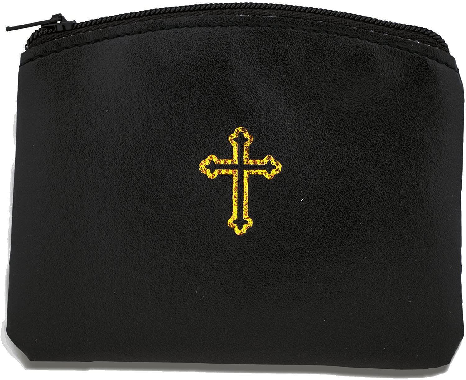 Genuine Leather Catholic rosary case