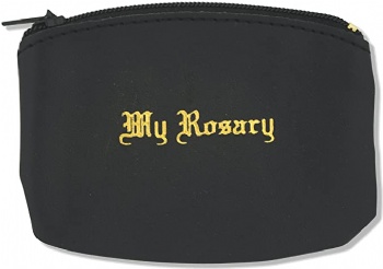 Genuine Leather My Rosary Rosary Pouch