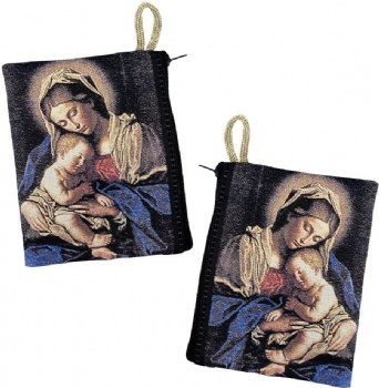 Rosary Tapestry Pouch